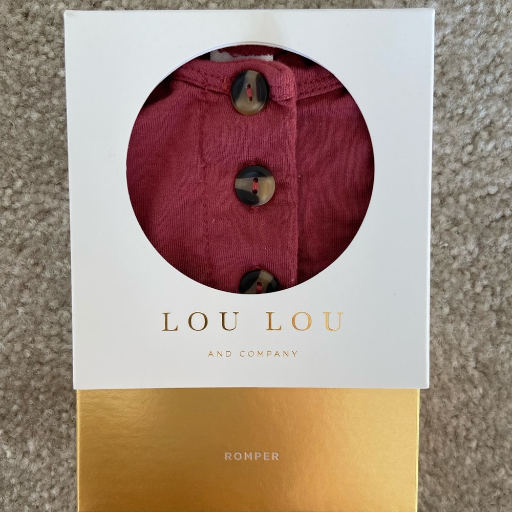 Lou Lou & Company - Tatum Romper. Newborn-3 months.